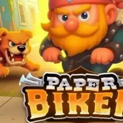 Paper Biker by Bullshark Games